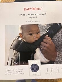 Uplne novy BabyBjorn Baby Carrier One air nosič - 4