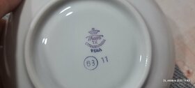 Kávový/ čajový set 6ks retro porcelán - 4