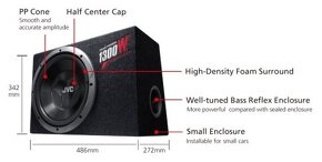 SUBWOOFER JVC CS BW120 - 4