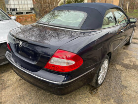 MERCEDES BENZ CLK W209 cabrio Facelift veškeré náhradní díly - 4