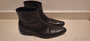 Pánske kožené chelsea boots - 4