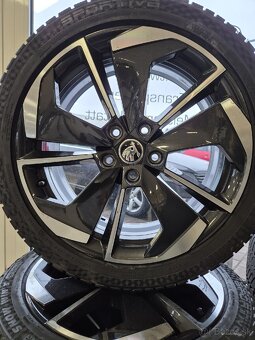 PREDANE origo.disky Škoda 5x112 R18 a upne nove zimne pneu. - 4