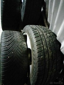 4ks alu disky orig. VW 5x112 R17 pneu 225/45 R17 - 4