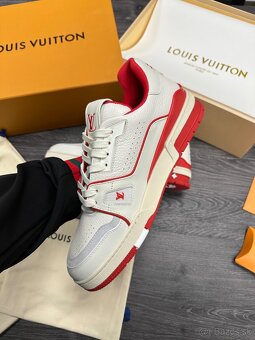 Louis Vuitton tenisky white-red Komplet balenie - 4