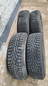 Zimne gumy 165/70 R14 81t s plechacami  4x98 - 4