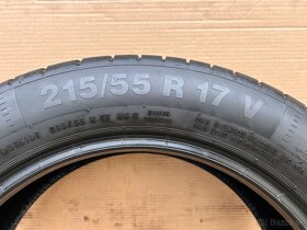 Letné pneumatiky 215/55 R17 94V Continental dva kusy - 4