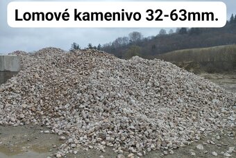 Štrk - Kamenivo - Piesok - Lomový kameň - Makadam - 4