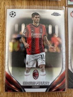 TOPPS CHROME FUTBALOVÉ ZBERATEĽSKÉ KARTY KARTIČKY - 4