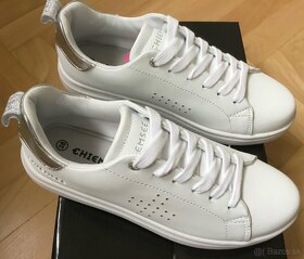 CHIEMSEE Biele Sneakers UK 6 / EU 39 Nove S Visackou - 4