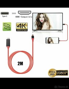 Kábel adaptéra USB-C na HDMI - 4