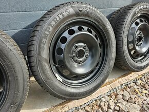 Plechové Disky 5x112+Semperit 205/55 R16 - 4