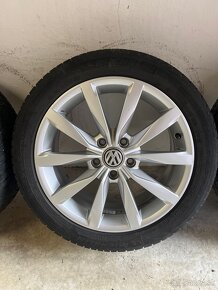 VW Dijon disky+pneu R17 5x112/Golf 7/Passat/VWGroup - 4