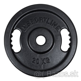 Liatinové olympijské grip kotúč TOP SPORT CASTYR 2x20kg/50mm - 4