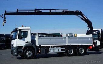 9157 - Mercedes-Benz AROCS 2643 - 6x4 - Valník + HR-HIAB 228 - 4