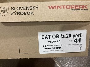 Pracovne topánky , bagandže Wintoperk č.41 - 4