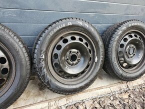 Plechové Disky 5x112+Zimné Pneu 205/55 R16 - 4