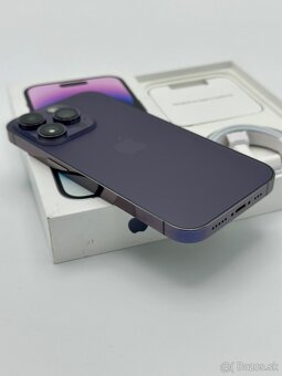 Používaný Apple iPhone 14 Pro 128GB Deep Purple 95% Zdravie - 4