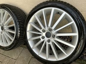 TURINI silber skoda Octavia 5x112  7,5x18   ET51 VW  225 40  - 4