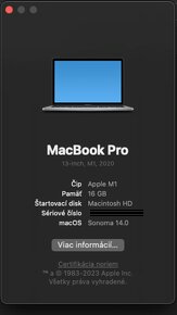 MacBook Pro 13,3", A2338, 2020, 16 GB RAM, 1 TB SSD - 4