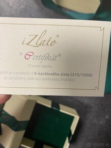 Zlaté náušnice kruhy 5,5 cm izlato - 4