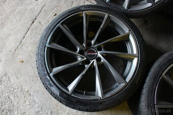 19"--ORIGINAL---BORBET---AUDI A4---5x112 R19--ZIMNA SADA - 4