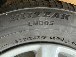 VW Touareg 5x130 zimná sada 235/65R17 - 4