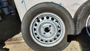 Predám kolesá 4Jx13 H2 s pneumatikami 165/70 R13 - 4