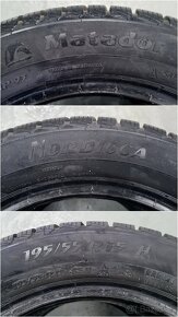 ZIMNÉ PNEUMATIKY ZNAČKY MATADOR 195/55 R15 MP93 NORDICCA - 4