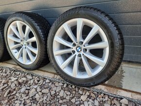 Zimná Sada BMW rad 5 G30/G31+Nové zimné Pneu 245/45 R18 - 4