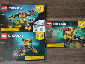 LEGO Creator 3 v 1 Robot, ponorka, žeriav 31090 - 4