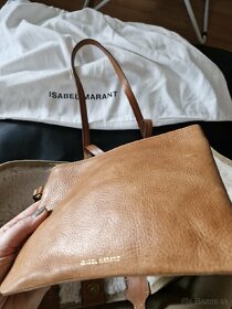 Kožušinová shoper bag ISABEL MARANT - 4