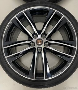 Orig alu Seat Leon 5F r19 5x112 + Continental 235/35/19 - 4