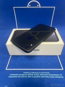 Apple iPhone XR 64GB Black-Batéria 100% - 4