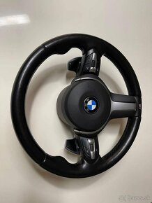 BMW F30/F31/F34 Mpaket volant F1 radenie - 4