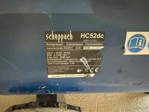 Predám kompresor Scheppach typ HC52dc - 4