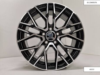 Škoda Octavia, Karoq alu disky 5x112 R17 ET47 7,5J 1256 - 4