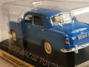 Predám kovový model auta Mercedes- Benz 180, 1:43, - 4