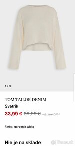 Dámsky béžový sveter Tom Tailor - 4