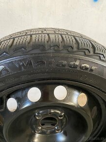 PREDÁM Zimnu Sadu Pneu MATADOR Zimne M-S 185/55 R15 ako Nové - 4