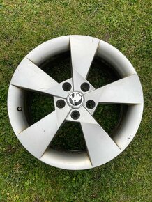 R17 ORIGINAL SKODA Octavia Superb II III 5x112 7x17 ET49 - 4