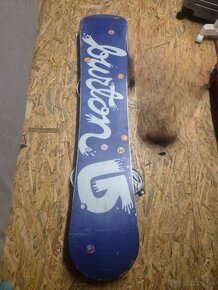 SNOWBOARD BURTON DLZKA 140CM - 4