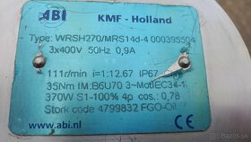 Prevodový motor z nehrdzavejúcej ocele - ABI KMF - Holland - 4