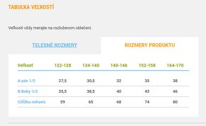 Nohavice Husky 140/146 - 4