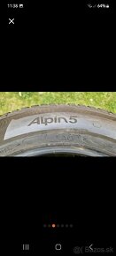 Kúpim 2 ks. Michelin Alpina 5 225/55/R17 - 4