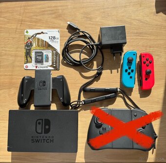 Nintendo Switch + originálne príslušenstvo + hry - 4