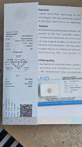 Diamant 0.73 ct - certifikovaný investičný diamant - 4