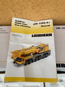 Model jeřábu LIEBHERR LTM 1350-6.1 - 1:50 - Nový - 4