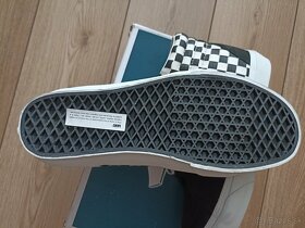 Nové pánske tenisky Vans Style 38 Vlt Lx Leather Woven - 4