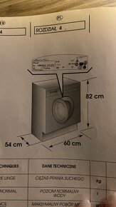 vstavana pracka so susickou Candy CDB 475 D/1 - 4