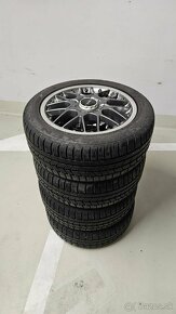 Audi alu disky a zimné pneu 255/45 R18 - 4